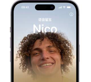 沙县苹果15服务站分享iPhone15实时语音留言开启方法 